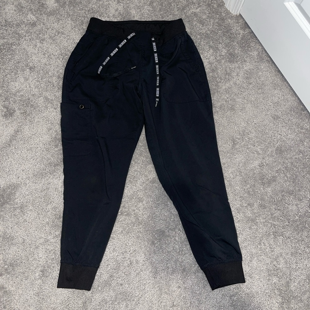 Med Couture Black Track Pants